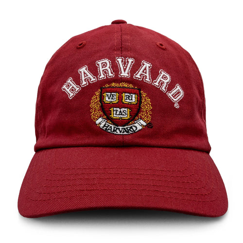 Harvard University Veritas Baseball Hat - Red