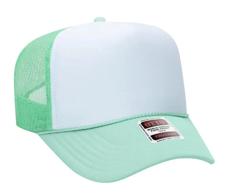 Spoiled By My Blue Collar Man Adult Otto Foam Trucker Hat