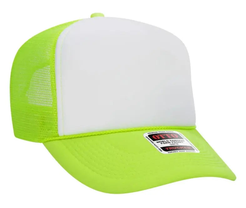 Milfin' Ain't Easy Pink Design Adult Otto Foam Trucker Hat