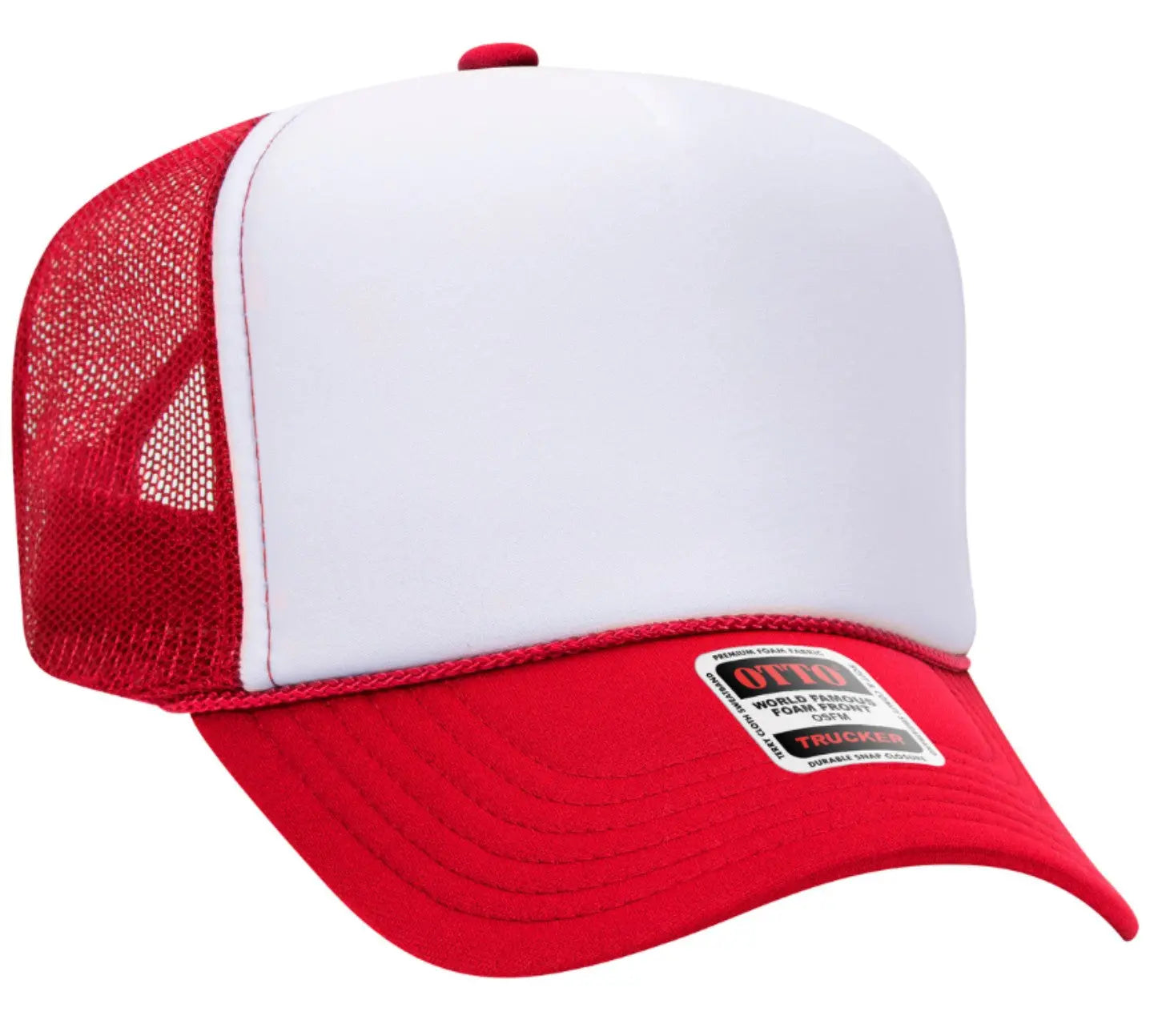Me and Karma Kinda Vibe Like That Adult Otto Foam Trucker Hat