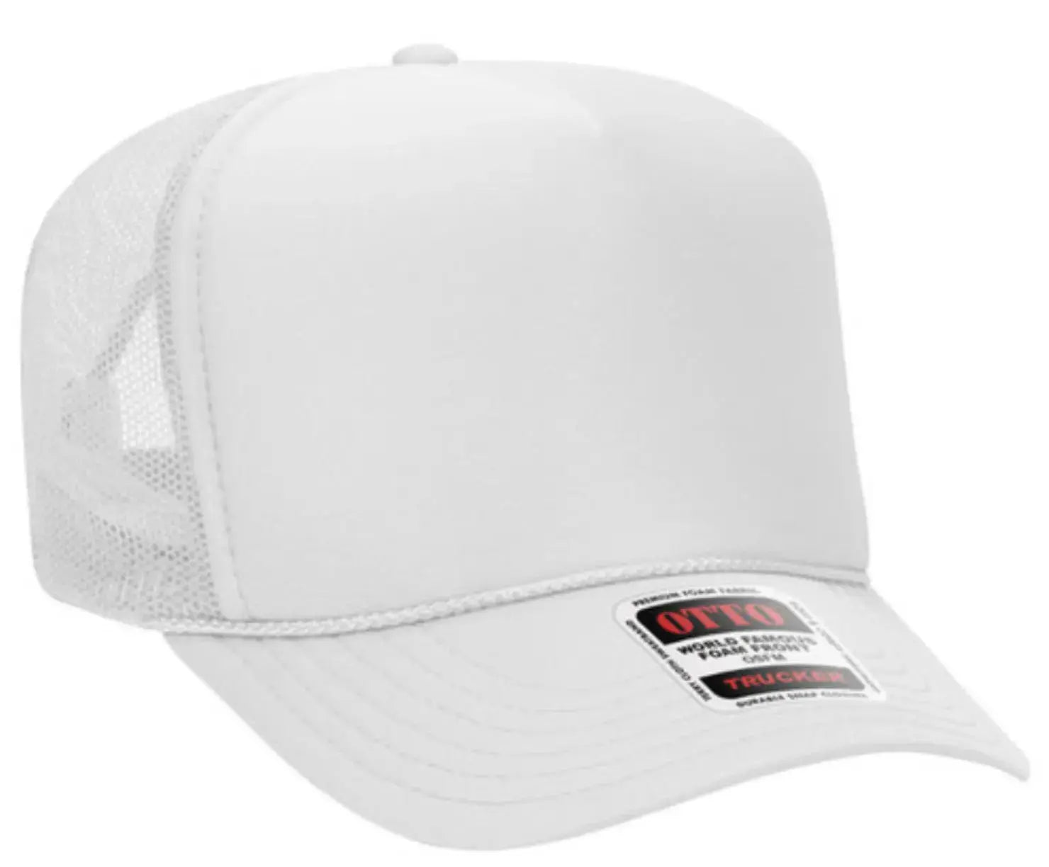 What Happens On The Pontoon Stays On The Pontoon Adult Otto Foam Trucker Hat
